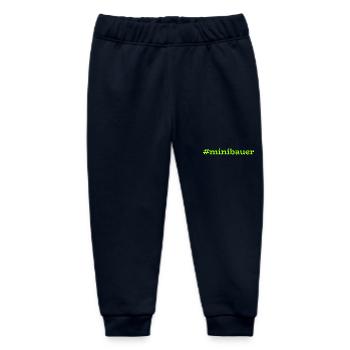 #minibauer - Bauer - Sohn - Kind - Landwirt - Baby Organic Jogginghose Baby Tumbler von Stanley/Stella - Navy - Vorne