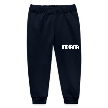Indiana Indianapolis USA United States of America - Baby Organic Jogginghose Baby Tumbler von Stanley/Stella - Navy - Vorne
