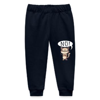 Coole Katze NÖ lustiger Spruch grummelig - Baby Organic Jogginghose Baby Tumbler von Stanley/Stella - Navy - Vorne