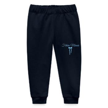 Bride-to-be Blue Bow - Baby Organic Sweatpants by Stanley/Stella - navy - Front