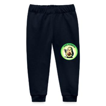 Avo-Cardio - Avocado-Enthusiasten - Baby Organic Jogginghose Baby Tumbler von Stanley/Stella - Navy - Vorne