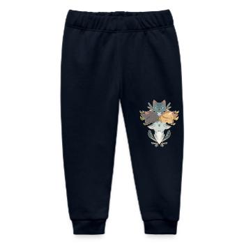 Jayfeather Häherfeder Katze Grau Warrior Cats - Baby Organic Jogginghose Baby Tumbler von Stanley/Stella - Navy - Vorne