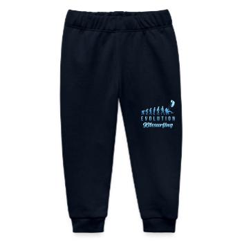 Kitesurf Evolution - Pantalon de jogging bébé bio Stanley/Stella - marine - Devant
