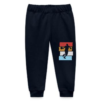 Basketballer Basketballspieler Sunset - Baby Organic Jogginghose Baby Tumbler von Stanley/Stella - Navy - Vorne