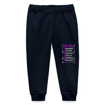 Für den besten Menschen - Ich bin Steffi - Baby Organic Jogginghose Baby Tumbler von Stanley/Stella - Navy - Vorne