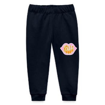 Hello Summer - Baby Organic Jogginghose Baby Tumbler von Stanley/Stella - Navy - Vorne