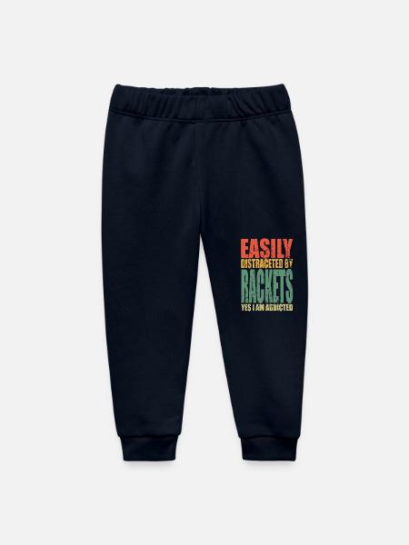 Rackets Spruch lustig - Baby Organic Jogginghose Baby Tumbler von Stanley/Stella - Navy