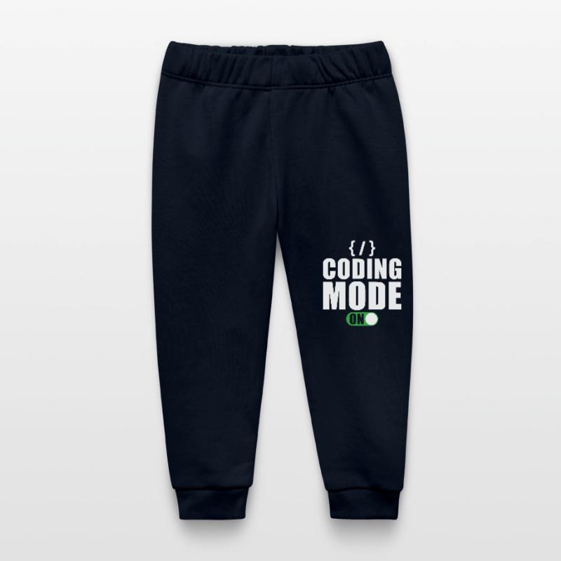 Coder Developer Programmer Gift Baby Organic Sweatpants by Stanley/Stella