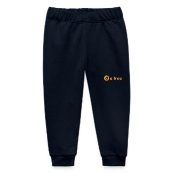 Digitales Gold sei Frei - Baby Organic Jogginghose Baby Tumbler von Stanley/Stella - Navy - Vorne