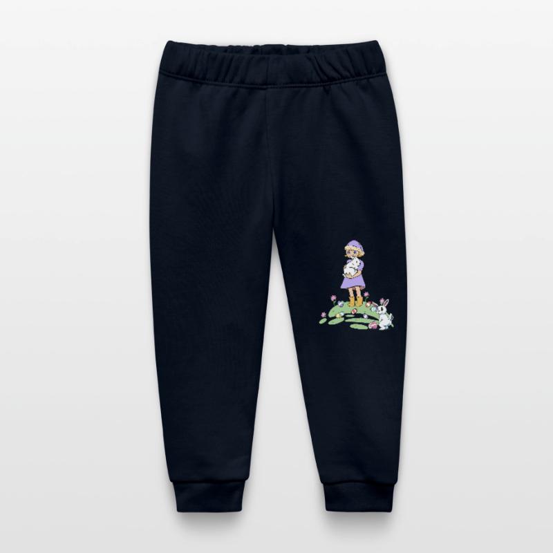 Easter Easter Bunny Kids Rabbit Easter Eggs Eggs Baby Organic Sweatpants by Stanley/Stella