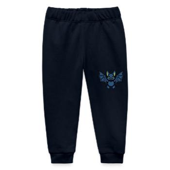 fledermaus comic tier - Baby Organic Jogginghose Baby Tumbler von Stanley/Stella - Navy - Vorne