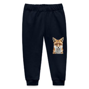 Fuchs - Baby Organic Jogginghose Baby Tumbler von Stanley/Stella - Navy - Vorne