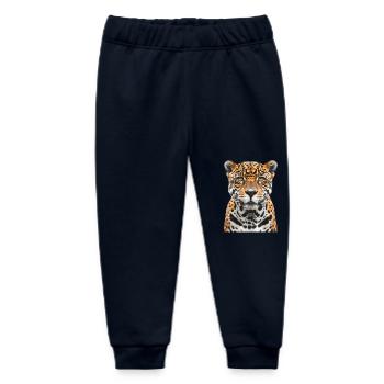 Jaguar - Baby Organic Sweatpants by Stanley/Stella - navy - Front