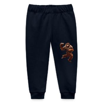 Orang Utan Fußball - Baby Organic Jogginghose Baby Tumbler von Stanley/Stella - Navy - Vorne