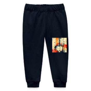 Banjo - Baby Organic Sweatpants by Stanley/Stella - navy - Front