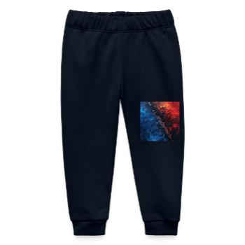 Flute - Baby Organic Sweatpants by Stanley/Stella - navy - Front
