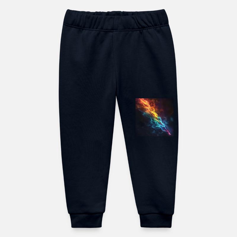 Flûte traversière - Pantalon de jogging bébé bio Stanley/Stella - marine