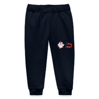 Lustiges Huhn Mit Magnet - Niedliche Illustration - Baby Organic Jogginghose Baby Tumbler von Stanley/Stella - Navy - Vorne