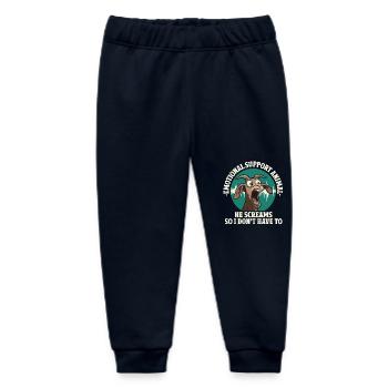 Emotional Support Animal Geiß Schreien - Baby Organic Jogginghose Baby Tumbler von Stanley/Stella - Navy - Vorne