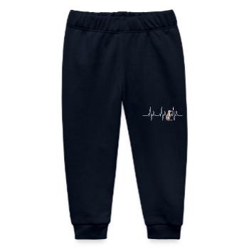 Wiesel - Baby Organic Jogginghose Baby Tumbler von Stanley/Stella - Navy - Vorne