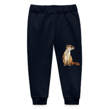 Wiesel - Baby Organic Jogginghose Baby Tumbler von Stanley/Stella - Navy - Vorne