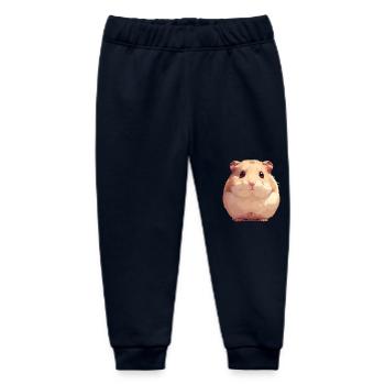 Hamster - Baby Organic Jogginghose Baby Tumbler von Stanley/Stella - Navy - Vorne