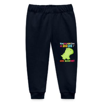 kiKindergarten 2025 Kinder Geschenk Kita 2025 Deko - Baby Organic Jogginghose Baby Tumbler von Stanley/Stella - Navy - Vorne
