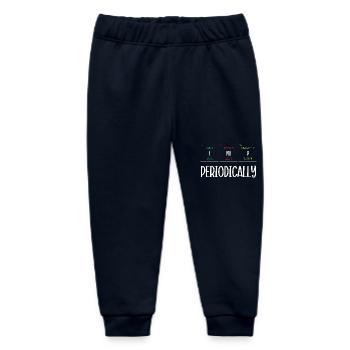 Periodic table - Baby Organic Sweatpants by Stanley/Stella - navy - Front