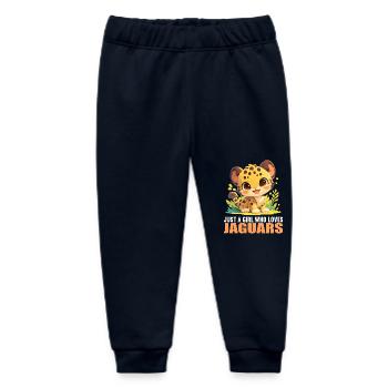 Jaguars Jaguar - Baby Organic Sweatpants by Stanley/Stella - navy - Front