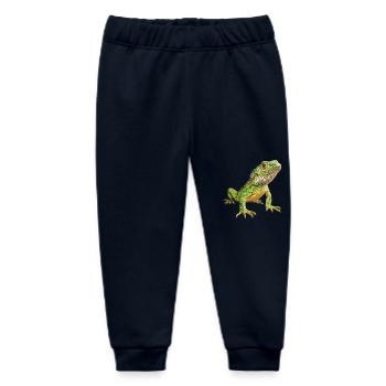 Eidechsen Eidechse - Baby Organic Jogginghose Baby Tumbler von Stanley/Stella - Navy - Vorne