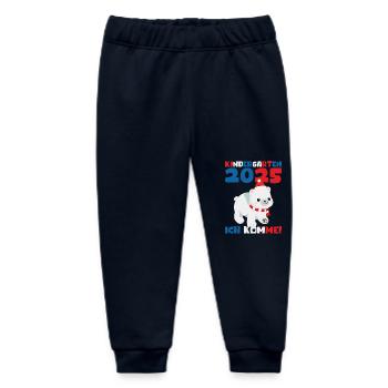 Kindergarten 2025 Kinder Geschenk Kita 2025 Deko - Baby Organic Jogginghose Baby Tumbler von Stanley/Stella - Navy - Vorne