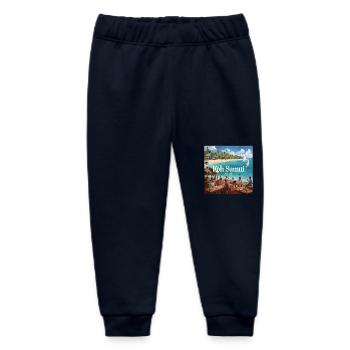 Koh Samui - Baby Organic Sweatpants by Stanley/Stella - navy - Front