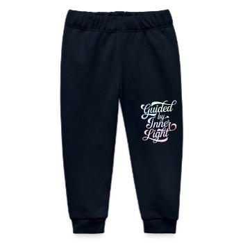 Von Innerem Licht Geleitet Inspirierende - Baby Organic Jogginghose Baby Tumbler von Stanley/Stella - Navy - Vorne