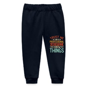 Architect - Baby Organic Sweatpants by Stanley/Stella - navy - Front