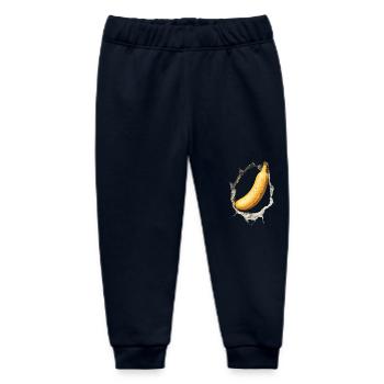 Banane - Baby Organic Jogginghose Baby Tumbler von Stanley/Stella - Navy - Vorne