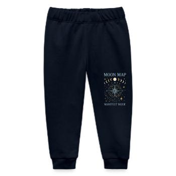Spiritual Sunday Ritual Self-Care - Baby Organic Sweatpants by Stanley/Stella - navy - Front