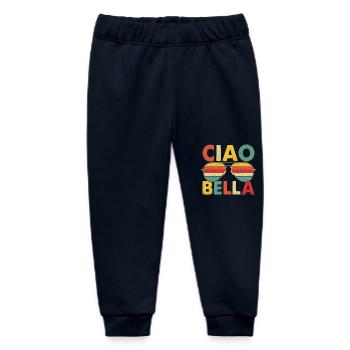 Ciao Bella - Baby Organic Jogginghose Baby Tumbler von Stanley/Stella - Navy - Vorne