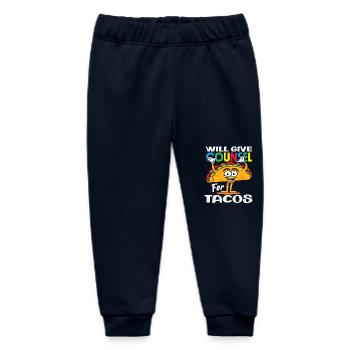 Schulberater Bietet Beratung Für Tacos - Baby Organic Jogginghose Baby Tumbler von Stanley/Stella - Navy - Vorne