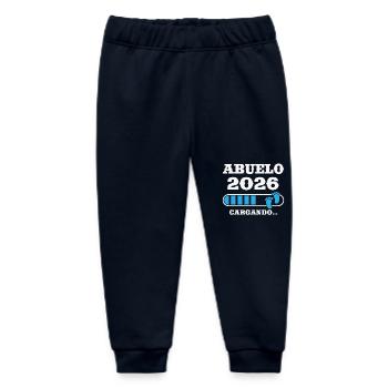 Opa 2026 Ladegeschenk für zukünftigen Opa - Baby Organic Jogginghose Baby Tumbler von Stanley/Stella - Navy - Vorne