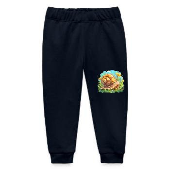 Schnecken Schnecke - Baby Organic Jogginghose Baby Tumbler von Stanley/Stella - Navy - Vorne