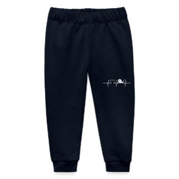 Schnecken Schnecke - Baby Organic Jogginghose Baby Tumbler von Stanley/Stella - Navy - Vorne