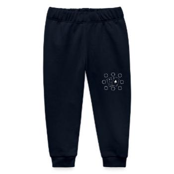 4 - Baby Organic Jogginghose Baby Tumbler von Stanley/Stella - Navy - Vorne