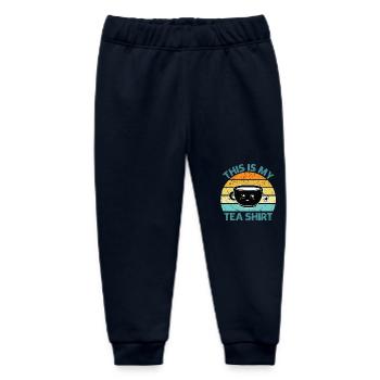 Das ist mein Tee-Shirt - Baby Organic Jogginghose Baby Tumbler von Stanley/Stella - Navy - Vorne