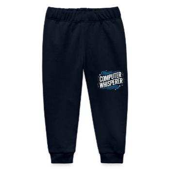 Technischer Support Computerfreak Nerd - Baby Organic Jogginghose Baby Tumbler von Stanley/Stella - Navy - Vorne