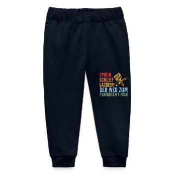 Car Painter Vehicle Painter Painter - Baby Organic Sweatpants by Stanley/Stella - navy - Front