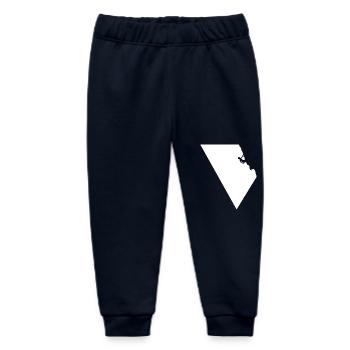 climber - Baby Organic Sweatpants by Stanley/Stella - navy - Front