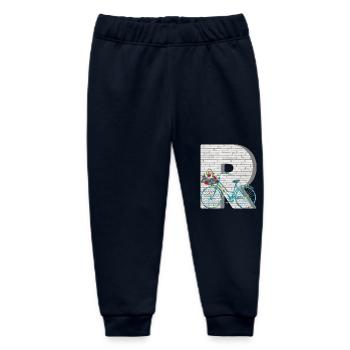bicycle e 100 r - Baby Organic Sweatpants by Stanley/Stella - navy - Front