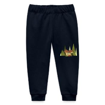 Fungi - Baby Organic Sweatpants by Stanley/Stella - navy - Front