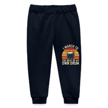 Creative freedom for musicians - Baby Organic Sweatpants by Stanley/Stella - navy - Front