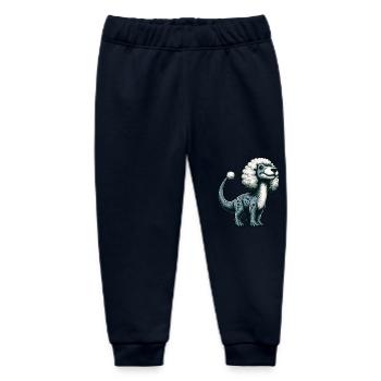Skurrile Dino-Trex-Pudel-Fusion Fabelwesen - Baby Organic Jogginghose Baby Tumbler von Stanley/Stella - Navy - Vorne